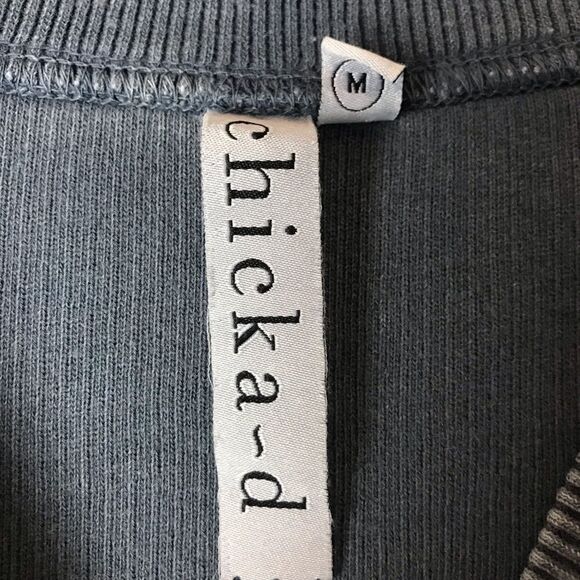 Chika-D Sweatshirt Gray “Staying In Is The New Going Out” Medium - Picture 3 of 8